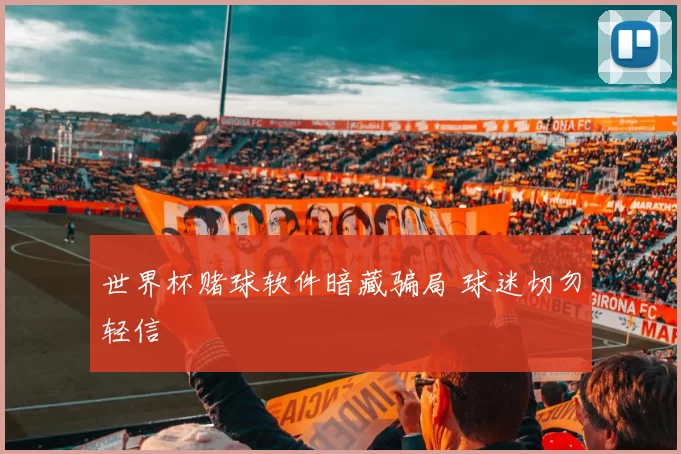 世界杯赌球软件暗藏骗局 球迷切勿轻信