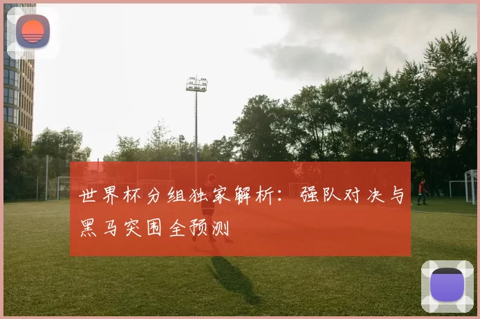 世界杯分组独家解析：强队对决与黑马突围全预测