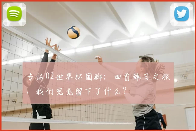 专访02世界杯国脚：回首韩日之旅，我们究竟留下了什么？